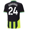 Maillot de Supporter Manchester City Gvardiol 24 Extérieur 2024-25 Pour Homme